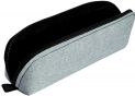 Penar 1 fermoar triunghiular moale, 20,5x5x4cm, gri MX85516
