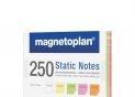 Notite statice Magnetoplan 100x100mm/250file 5 culori 11250110