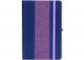 Agenda nedatata A5 128 foi cu elastic COMBI-15cop.tare,piele) linii O20125-15