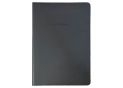Agenda nedatata A5 96foi mate,coperta flexibila cu elastic Obsidian black ID2202