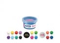 Plastilina Milan 16culori (8 de baza+4neon+4sclipici)30g 913316SC
