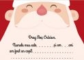 Felicitare Scrisoare pentru Mos Craciun F010