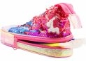 Penar 2 fermoare Unicorn ( forma papuc) 5987Pink