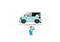 Constructor Girls Dream automobil mini B1087