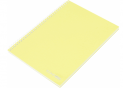 Carnet A5 80foi spira laterala-coperta plastic Pastel E20308
