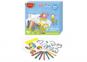 Set creatie 144pcs Keyroad Learn with Animals KR972355
