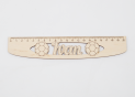 Rigla personalizata (lemn)(215*40mm) 215*40