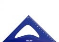 Rigle Set Milan Flex albastru(rigla 30cm/2echere/raportor) 359801
