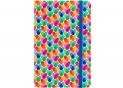 Agenda nedatata A5 128 foi cu elastic Rainbow,mate O27190
