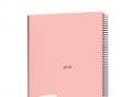 Registru A4 80foi (linii) Milan spira/roz 57142E80P