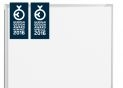 Tabla whiteboard MAGNETOPLAN 60x90cm, rama aluminiu, SP (Germany) 1240388