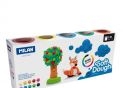 Plastilina Milan 10 culori x 85g 913510B