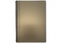 Caiet A4 60foi mate, spira(cop.metalic) PR035681-60