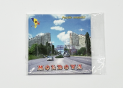 Suvenir MOLDOVA magnet(3) metal patrat MD0030