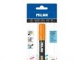 Marker Fluoglass Milan oranj 2-4mm blister BWM10388