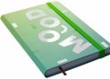 Agenda nedatata A5 128 foi cu elastic Mood (cop.tare) linii O20812-44