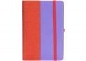 Agenda nedatata A5 128 foi cu elastic COMBI-17cop.tare,piele) linii O20125-17