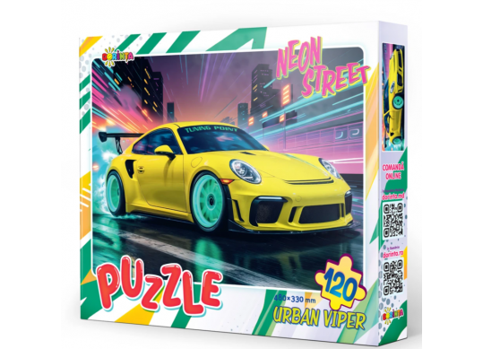 Puzzle 120 buc Neon Street.Urban Viper PD2600