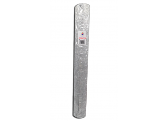 Hirtie creponata 180gr 802 argintiu metalic (50*2.5) 080203