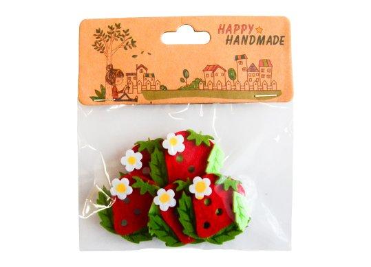 Accesorii Craft Fetru dublu capsuni 218225