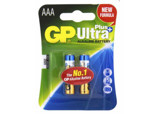 Baterie AAA GP Ultra Plus+ (2buc/blister) 24AUP-2U