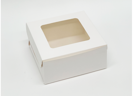 Cutie carton p/u cadou 16*16*7.5 (cu fereastra)ML32-27 813711