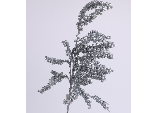 Crenguta decorativa 75cm argintiu DC05481 40-1126