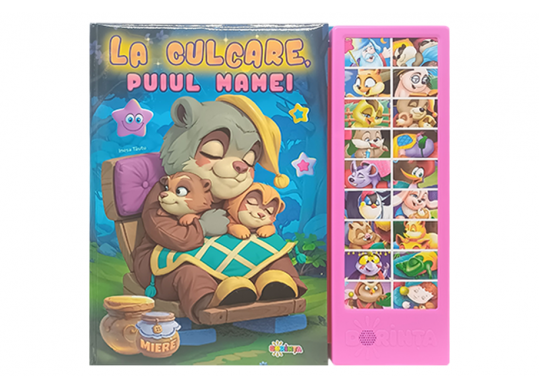 Carte cu sunete A4 La culcare puiul mamei PD0682