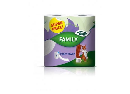 Servetele de bucatarie Tento 2role (Family) 10m 001109