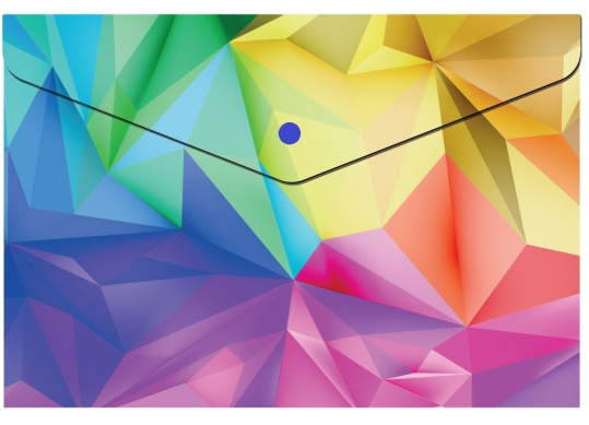 Mapa plic A4 Maxi (plastic/color) MX32054