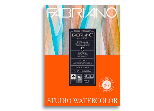 Hirtie bloc acuarela Studio HP 20foi 22.9*30.5 200gr 19202002