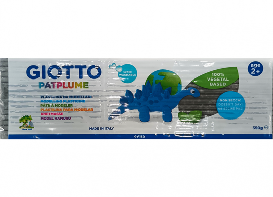 Plastilina Giotto Patplume 350g Negru F510105