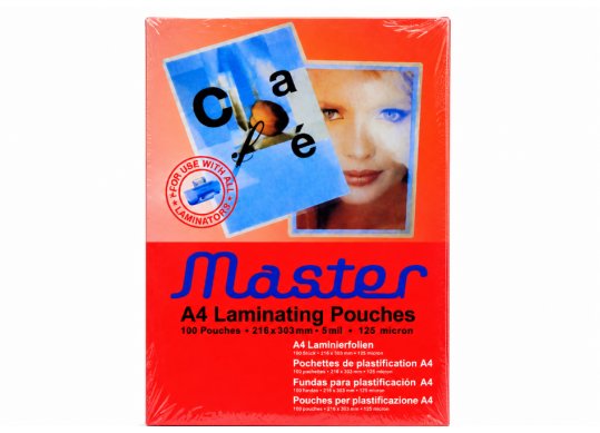 Folie pentru laminare A4, 125 microni, 100 buc. 940518