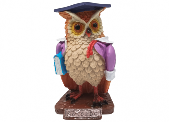 Suvenir plastic bufnita jurist 66574-1 2410150