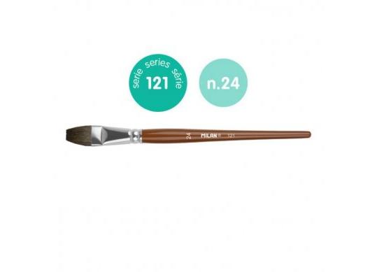 Pensula plata Nr24 (121) (70%cal+30%sintetic) 0412124