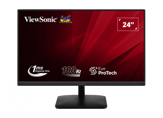 23.8 Monitor VIEWSONIC VA2408-MHDB / 1ms / 100 Hz / Black VA2408-MHDB