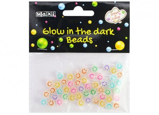 Set de creatie mergele 50buc smiley(fosforescent) MX62786