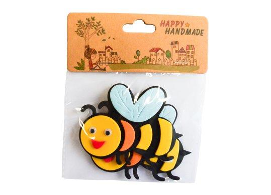 Accesorii Craft hirtie gumate 2 albinute mari 218379