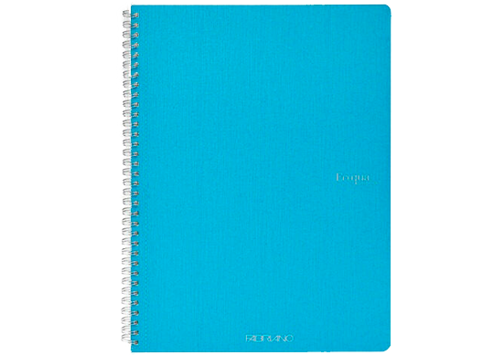 Sketchbook A4 70 foi Ecoqua PM Neutro turcoaz cu spira 19290011