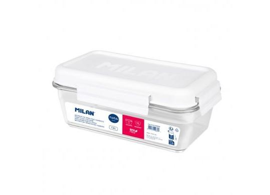 LUNCH-box 1.2L Milan dreptunghiulara transparenta 6425120NTW
