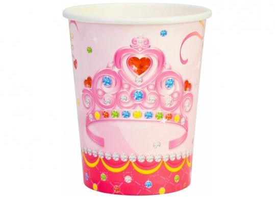 Pahar din hirtie MAXI Princess 6 buc 270gr MX440127