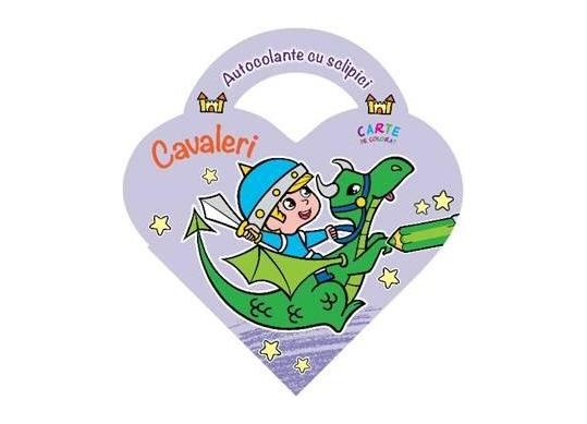 Carte Autocolante cu sclipici. Cavaleri CD7048