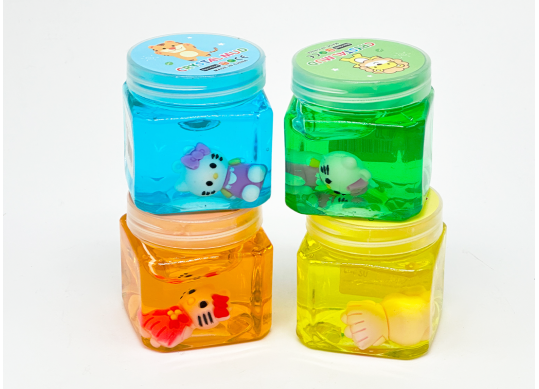 Slime color Crystal Mud borcan mic (figurina interior) ML1-31CM