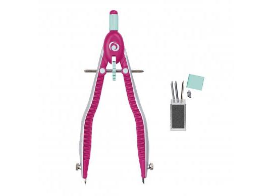 Trusa compas Herlitz cu roata de mina 11122348