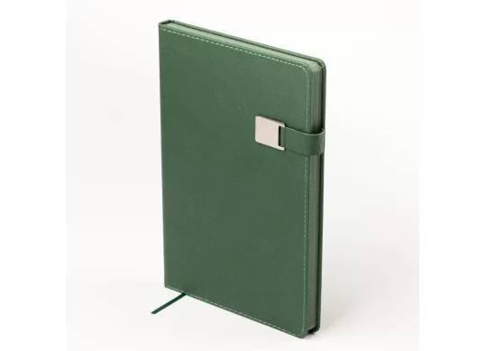Agenda nedatata A5 cu magnet, verde 13*21 cm 96 foi AK14296-03