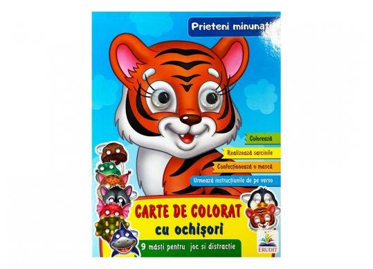 Carte coloram Prietenii minunate cu ochisori CN662465