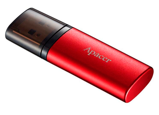 Flash USB: 64GB Apacer AH25 USB3.2 Gen1 Red AP64GAH25BR
