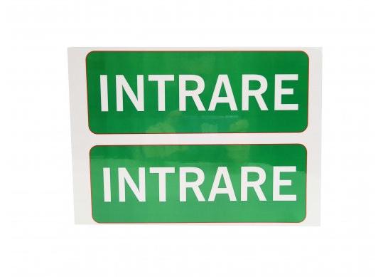 Eticheta info INTRARE (laminat) BX000008