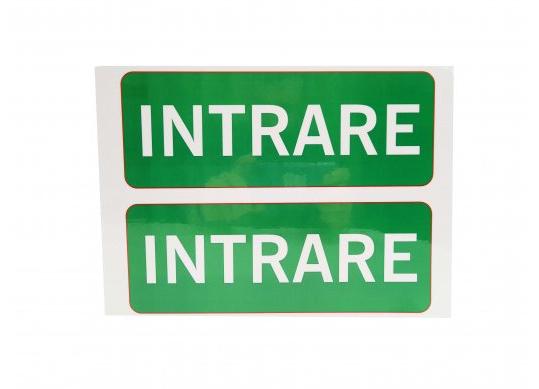 Eticheta info INTRARE (laminat) BX000008