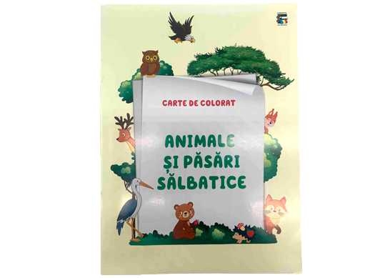 Carte coloram A5 (animale si pasari salbatice) C003903